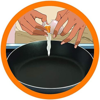 Tefal B168A574 15Pieces New Prima Cooking Set Orange Black Aluminium