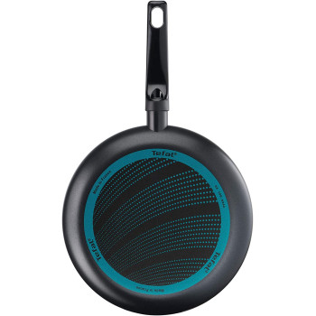 Tefal Cook And Clean Frypan 28Cm With Tefal Cook And Clean Saute Pan 24Cm Black Aluminium B2990652P4