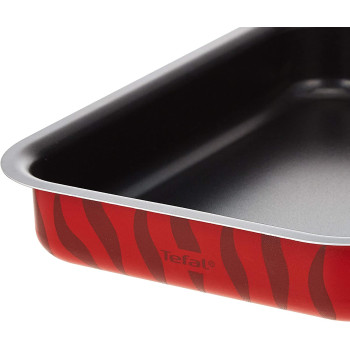 Tefal Les Specialistes Roaster Rect 29 X 22 Red J1324682