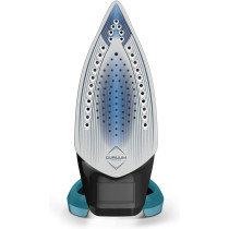 Tefal Ultraglish Steam Iron Durilium Airglide Anti Calc Anti Drip 2800 Watts Blue Black Fv6832M0 Min 1 Year Manufacturer Warranty