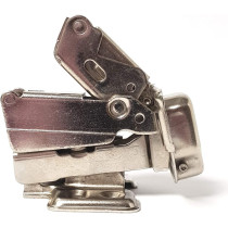 Abbasali 180 Degree Angle Heavy Duty Adjustable Stainless Steel Cabinet Inset Hinges 2 Pair Inset