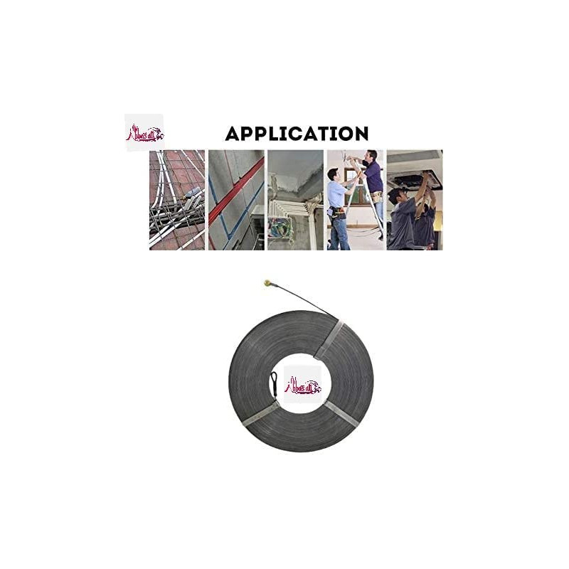 Abbasali Heavy Duty Wire Pulling Spring Electric Or Communication For Electrical Works And Multi Purpose Use. 5Mm X 30 Meter