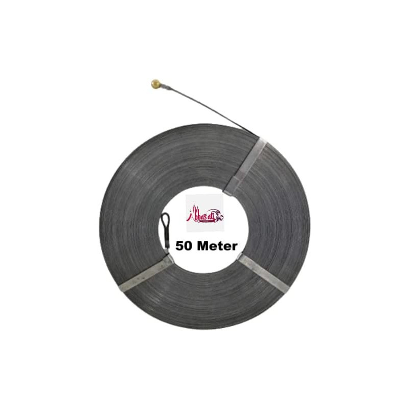 Abbasali Heavy Duty Wire Pulling Spring Electric Or Communication For Electrical Works And Multi Purpose Use. 5Mm X 50 Meter