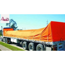 Abbasali Waterproof Ground Cover Tent Shelter Dust Proof Rain Cover Tarpaulin Sheet 18 X 24 Orange
