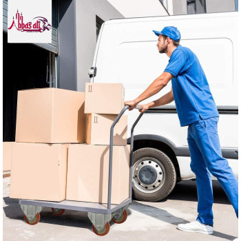 Abbasali Pack Of 2 Heavy Duty Pu Rubber Caster Wheel With Nut & Bolt For Furniture Swivel With Break 4 Inch