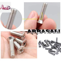 Abbasali Machine Screw Csk Philip & Countersunk Head For Diy Electrical Pack Of 25 M3.5 X 60 Mm