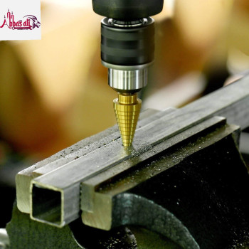 Abbasali Step Drill Bit High Speed Steel Hss Triangle Handle Pagoda Drill Iron Insulation Boards Pvc Boards And Wood 4Mm 25Mm