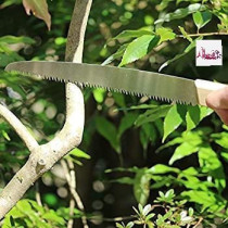 Abbasali Pack Of 2Pcs Garden Scissor & Gardening Saw Plastic Handle Bend Type Heavy Duty