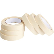 Abbasali Adhesive Masking Tape General Purpose PainterS Tape Bulk For Pack Of 6 1 Inch
