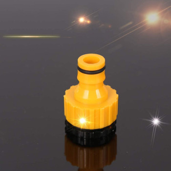 Abbasali 6 Pcs 1 2 & 3 4 Inch Faucet Adapter Washing Machine Hose Fittings Quick Connector Adapter Garden