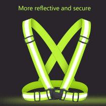 Abbasali Reflective Vest Adjustable Suitable For Running Or Cycling