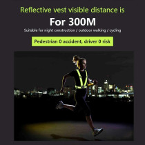 Abbasali Reflective Vest Adjustable Suitable For Running Or Cycling
