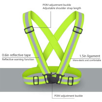 Abbasali Reflective Vest Adjustable Suitable For Running Or Cycling