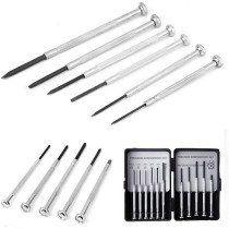 Abbasali 11Pcs Micro Screwdriver Set Precision Tool Watch Jewelry Glasses Repairs Kit Small Screwdriver Set