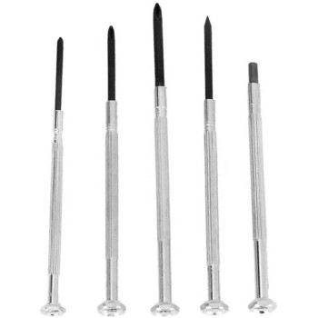 Abbasali 11Pcs Micro Screwdriver Set Precision Tool Watch Jewelry Glasses Repairs Kit Small Screwdriver Set