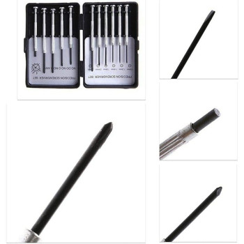 Abbasali 11Pcs Micro Screwdriver Set Precision Tool Watch Jewelry Glasses Repairs Kit Small Screwdriver Set