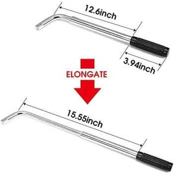 Abbasali Telescoping Wheel Lug Nut Wrench 11 16 3 4 13 16 7 8 With Double Sided Lug Nut Sockets