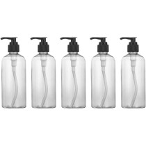 Abbasali 5Pcs Refillable Empty Pump Bottles Soap Dispenser Bottles For Kitchen Bath Liquid Dispensers 200Ml