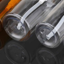 Abbasali 5Pcs Refillable Empty Pump Bottles Soap Dispenser Bottles For Kitchen Bath Liquid Dispensers 200Ml