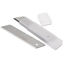 Abbasali Pvc Knife 18Mm With 10Pcs Spare Blade Pkt