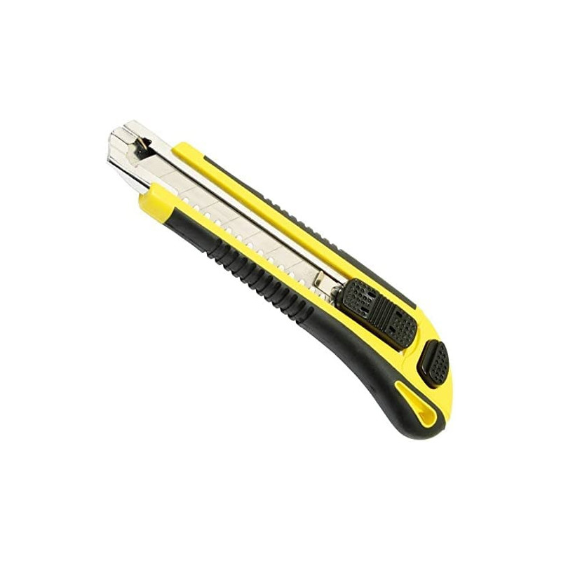 Abbasali Pvc Knife 18Mm With 10Pcs Spare Blade Pkt