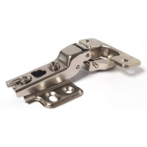 Abbasali 110 Degree Angle Adjustable Stainless Steel Cabinet Door Concealed Cabinet Hinge 2 Half Overlay