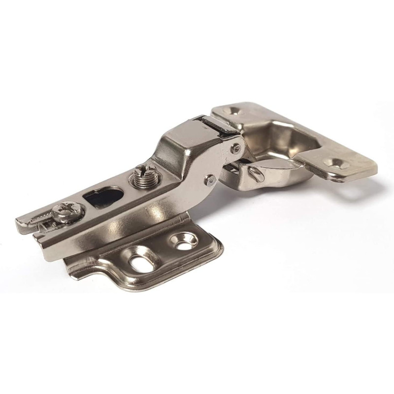 Abbasali 110 Degree Angle Adjustable Stainless Steel Cabinet Door Concealed Cabinet Hinge 2 Half Overlay