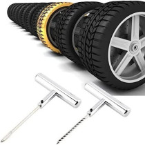 Abbasali 2Pcs Tyre Repair Tool Kit Universal Tyre Repair Kit Emergency Tool Tyre Accessories For Cars Trucks