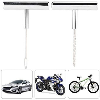 Abbasali 2Pcs Tyre Repair Tool Kit Universal Tyre Repair Kit Emergency Tool Tyre Accessories For Cars Trucks