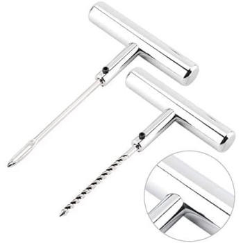 Abbasali 2Pcs Tyre Repair Tool Kit Universal Tyre Repair Kit Emergency Tool Tyre Accessories For Cars Trucks