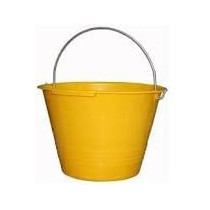Abbasali Black Cement 5Kg With Pvc Trowelpvc Yellow Bucket & Karandi Pack Of 4 Item