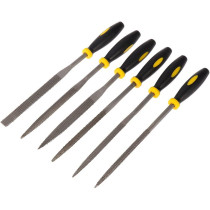 Abbasali 6Pcs Wood File Set Hardened Steel Hand File Wood Rasp Set