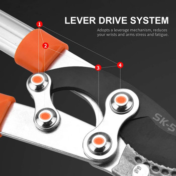 Abbasali Loppers Sharp Anvil Lopper Professional Gardening Tool Kit For Cutting Thick Branches Plants Tree