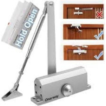 Abbasali Automatic Adjustable Door Closer45 60 Kg Capacitywhite Color