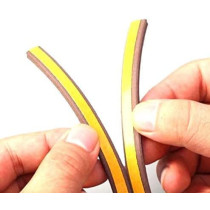 Abbasali Weather Rubber Seal Weather Strip Foam Tape 10 Meter D Shaped Epdm Foam Seal Door Window