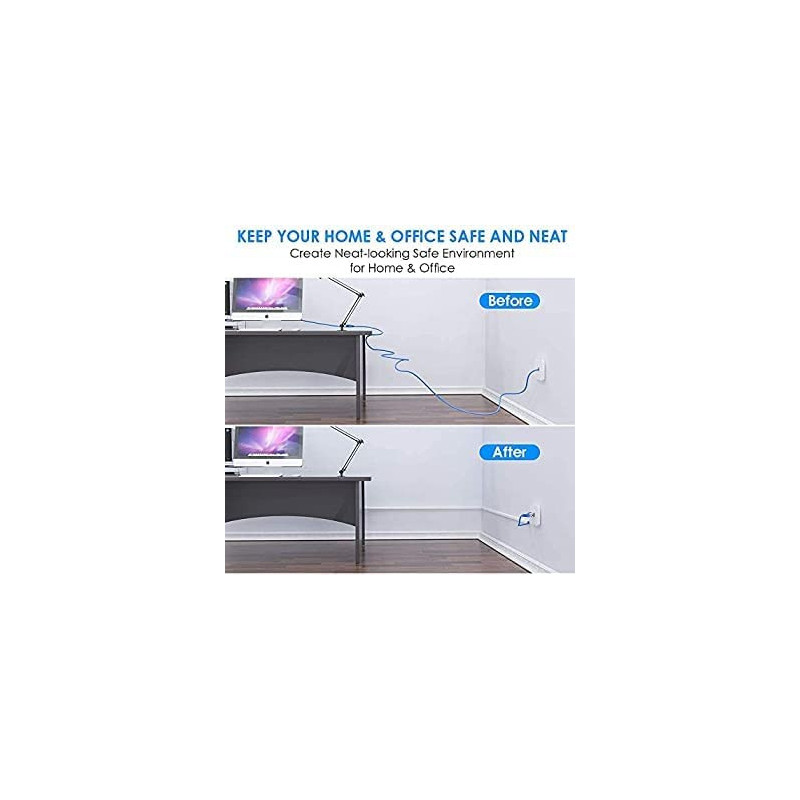 Abbasali Self Adhesive Pvc Trunking 16Mm X 16Mm 1M Long 3 Pcs 3 Meter Pack