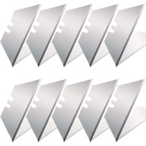 Abbasali 10 Pcs Utility Knife Blades Sk5 High Carbon Steel Premium Tempered Standard Size Durable Knife Blades
