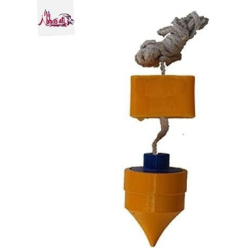 Abbasali Iron Plumb Bob With 2Mtr Threadno. 2