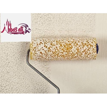 Abbasali Painting And Texture Roller And Brush 9 Inch Replacement Roller Covers Pack Of 2 Roller & Refill Texture 9 Inch