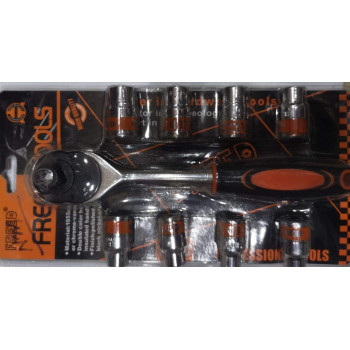 Ath Ratchet Handle With 8 Pcs Socket