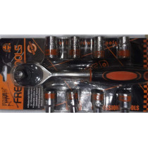 Ath Ratchet Handle With 8 Pcs Socket