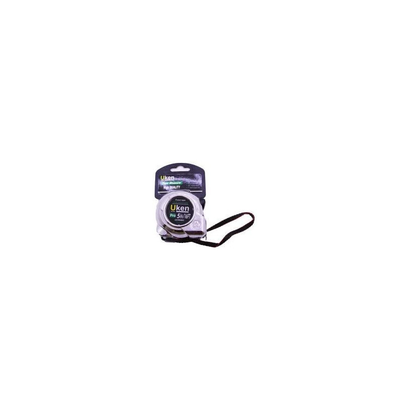 Uken Measuring Tape Chrome Model 7.5Mtr