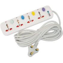 Ath Extension Cord 5Mtr 4 Way Socket