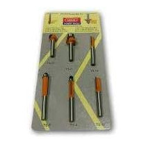 6Pcs Trimmer Router Bits Set