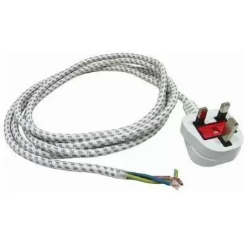 Iron Cable With 3 Pin Plug