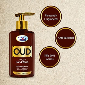 Cool & Cool Oud Hand Wash 250ml
