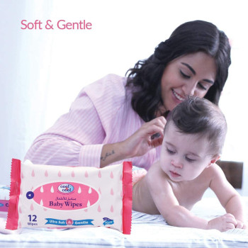 Cool & Cool Baby Ultra Soft & Gentle Wipes 12's
