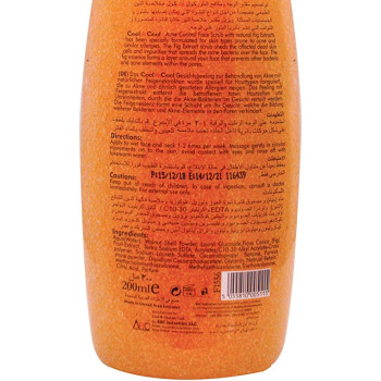 Cool & Cool Acne Control Face Scrub 100ml