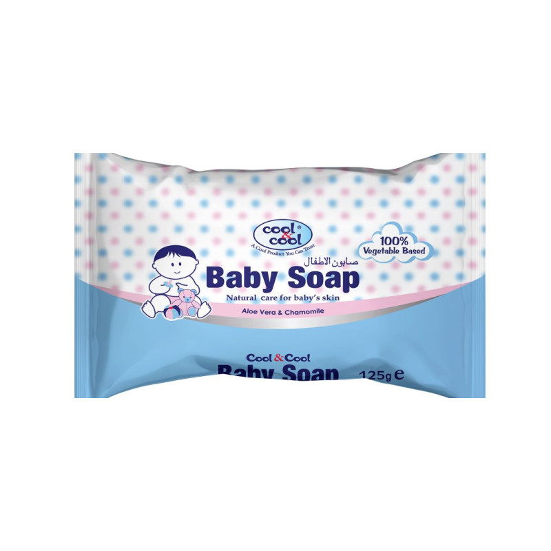 Cool & Cool Baby Soap Aloe Vera Chamomile