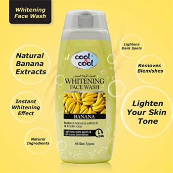 Cool & Cool Whitening Face Wash Banana 200ml